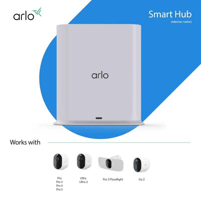 Arlo ベースステーション Smarthub VMB4540 SmartHub Arlo Pro VMB4540 - Compatível com Arlo Ultra 2, Ultra e